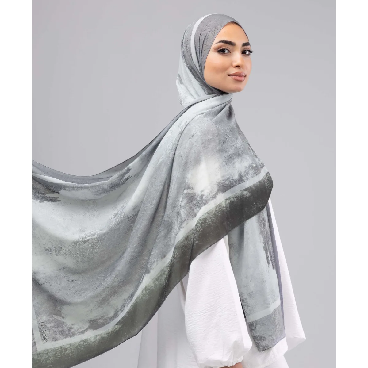 Le Voile Soft Eclipse Chiffon Scarf