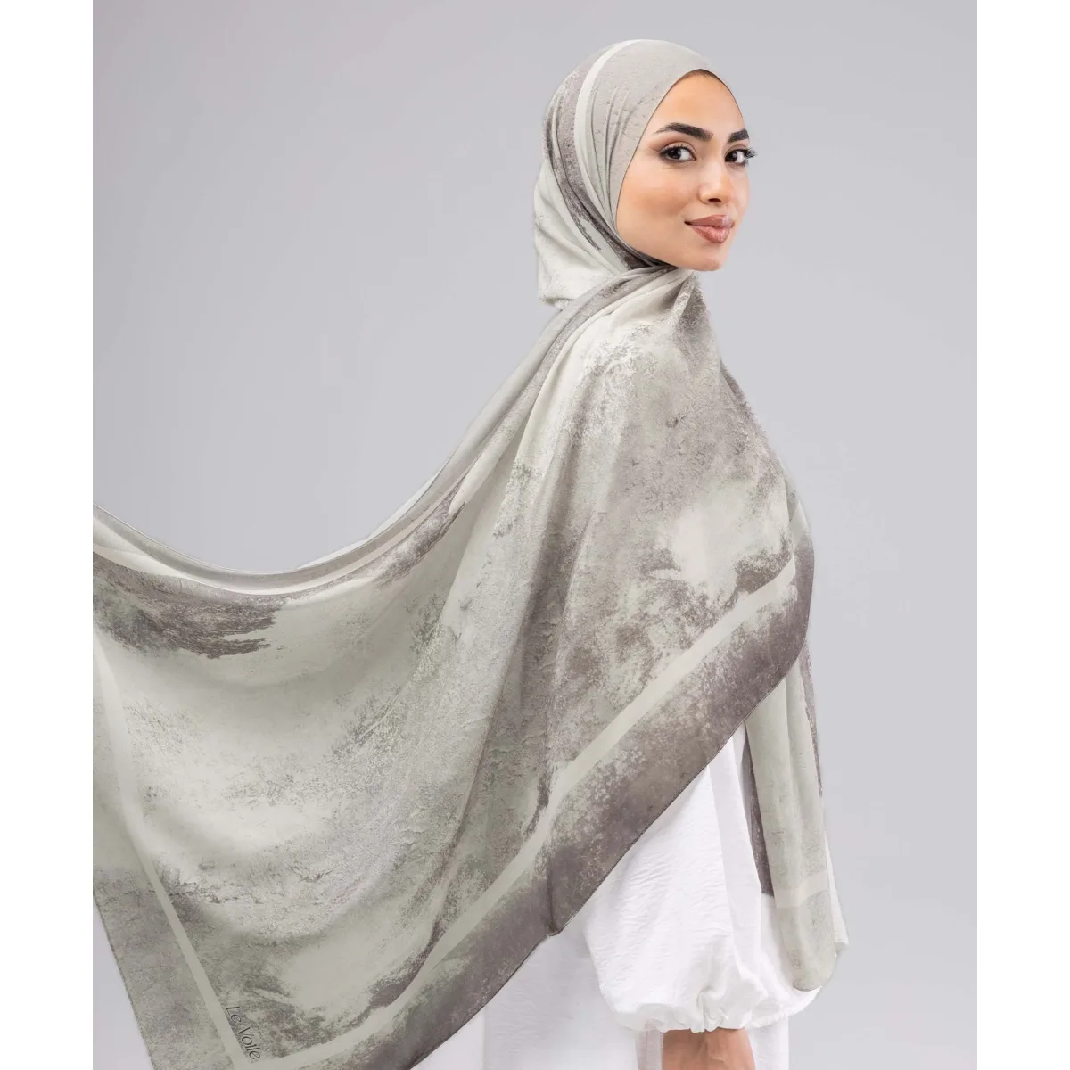 Le Voile Soft Eclipse Chiffon Scarf