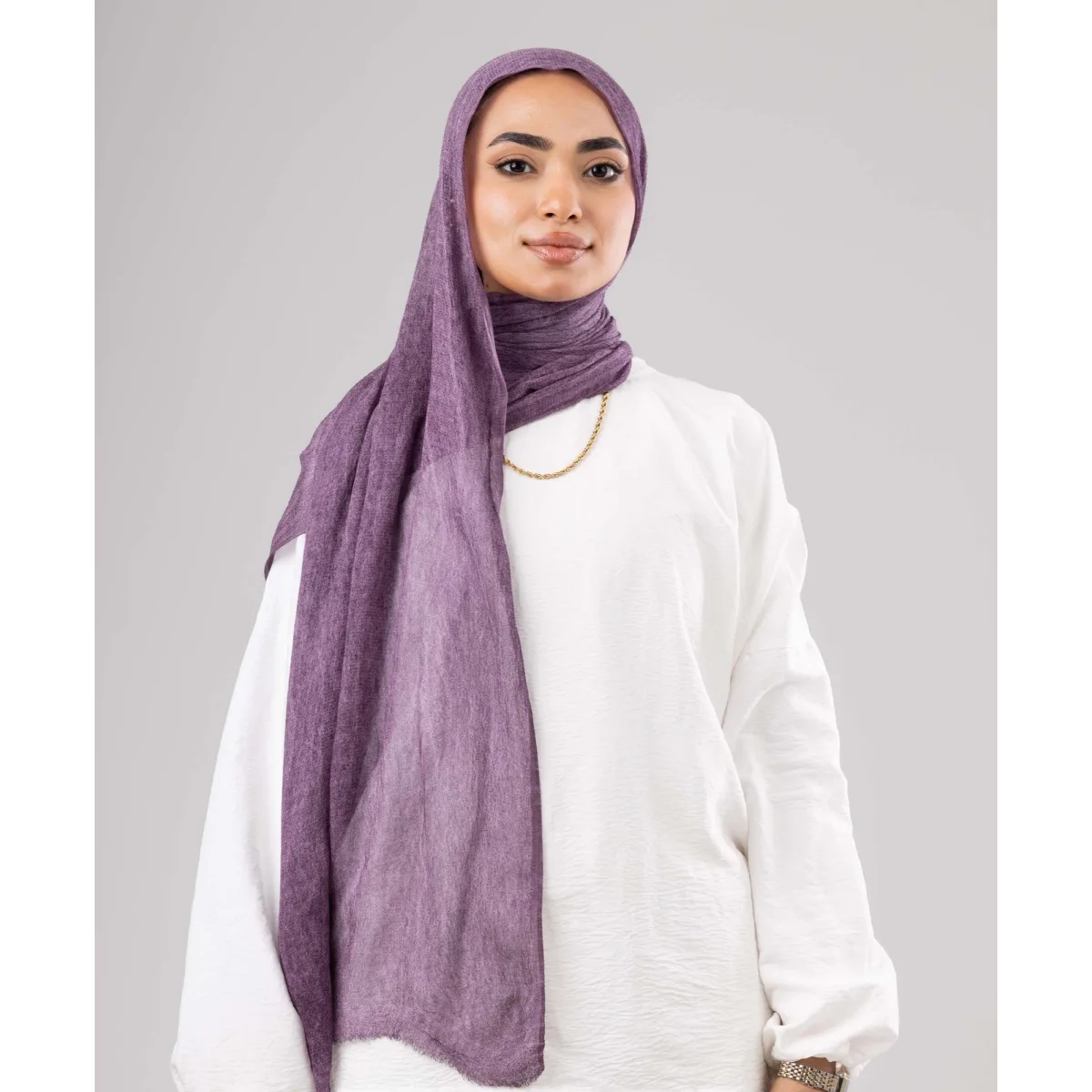طرحة لينن ماربل Fuzzy من لو فوال