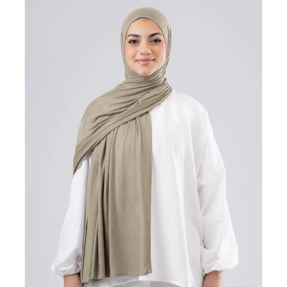 Le Voile Abstract Kuwaiti Scarf