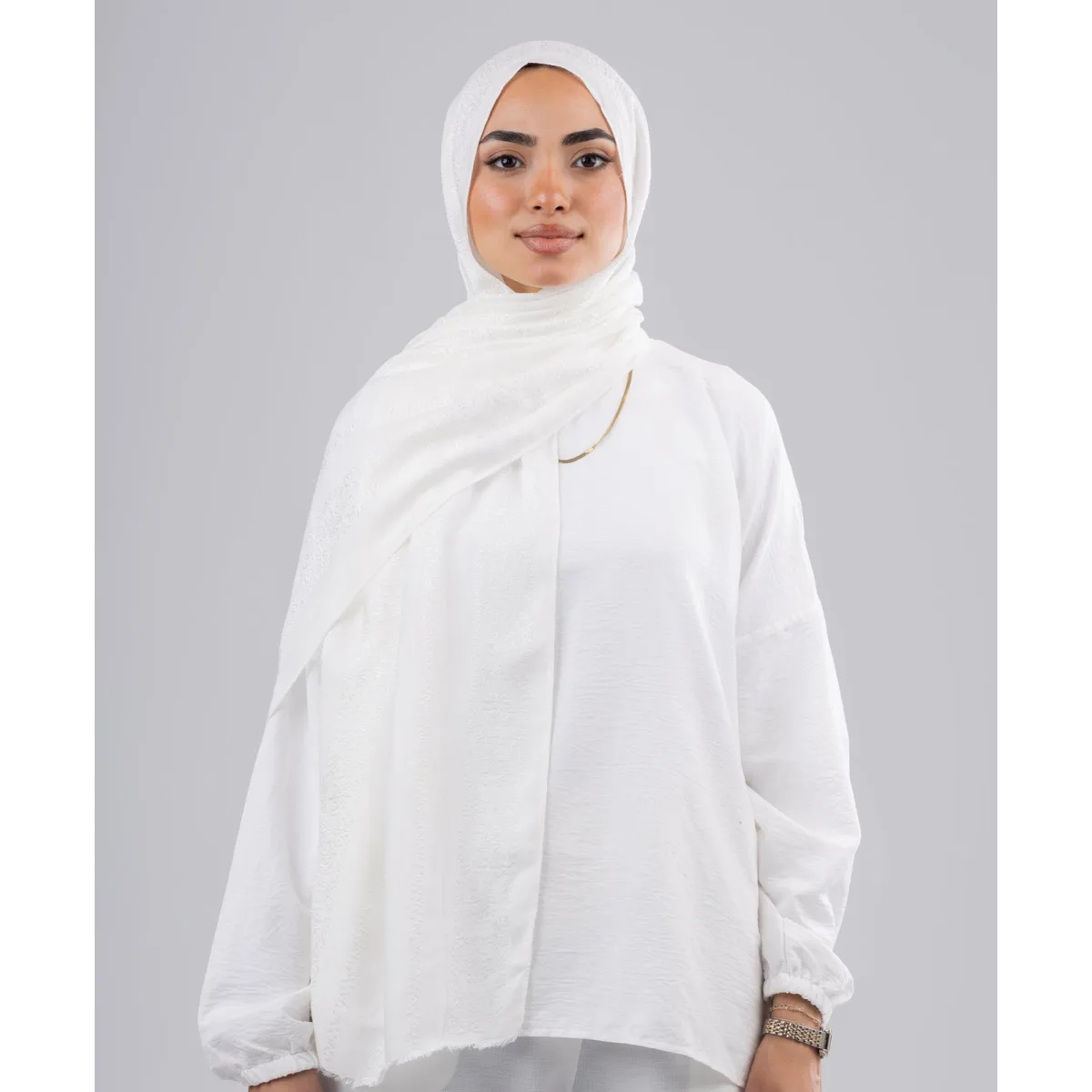 Le Voile Aura Linen Scarf