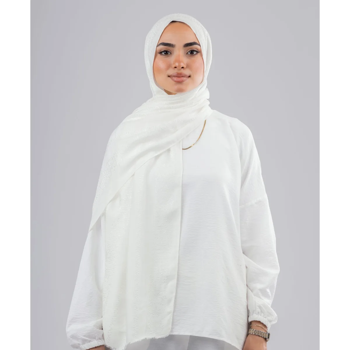 Le Voile Aura Linen Scarf