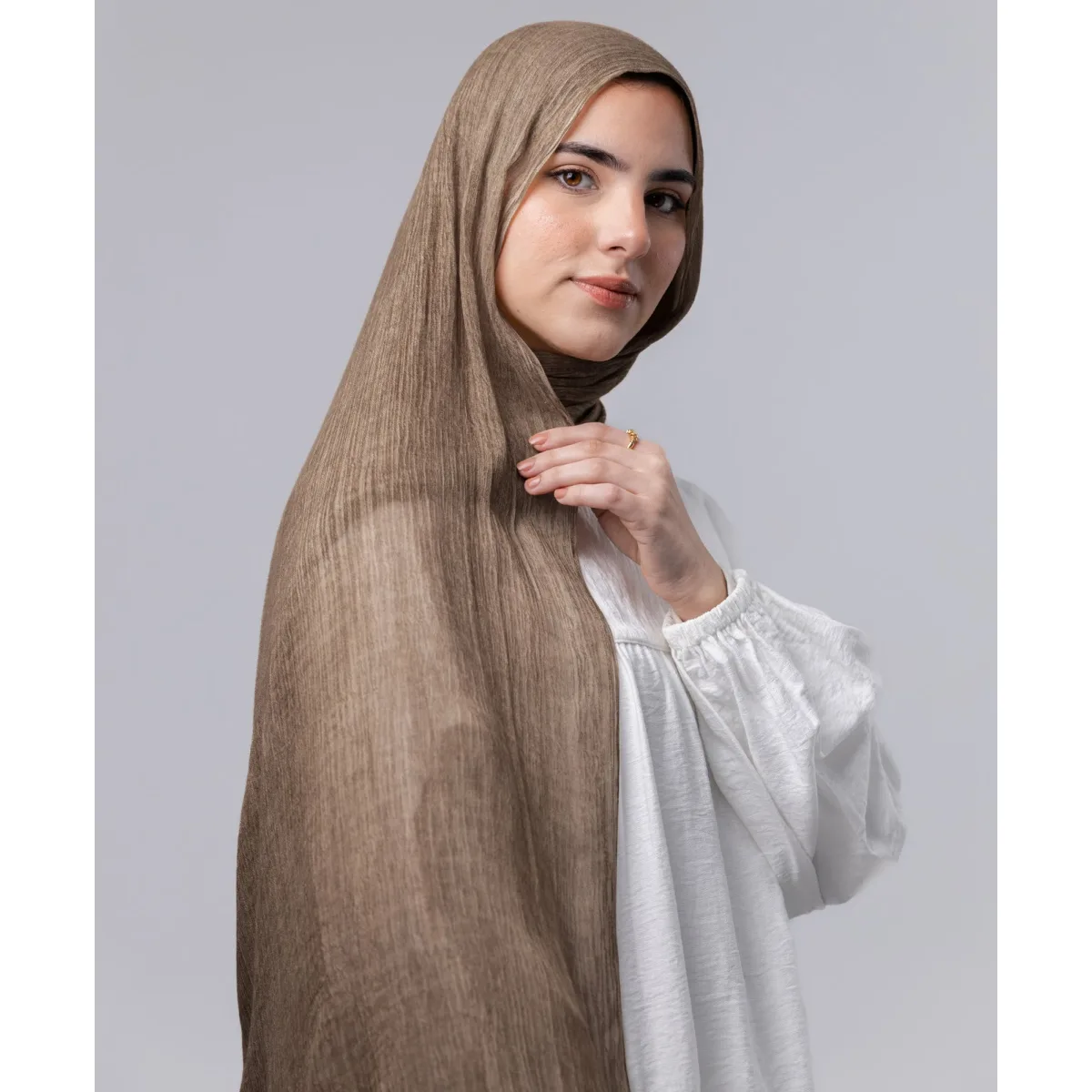 طرحة لينن ماربل 210×85 سم من لو فوال