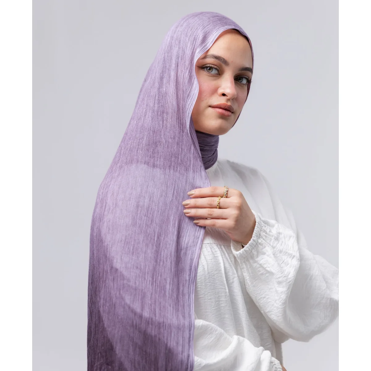 طرحة لينن ماربل 210×85 سم من لو فوال