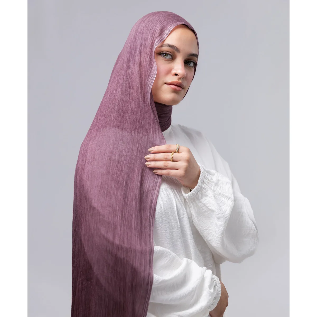 طرحة لينن ماربل 210×85 سم من لو فوال