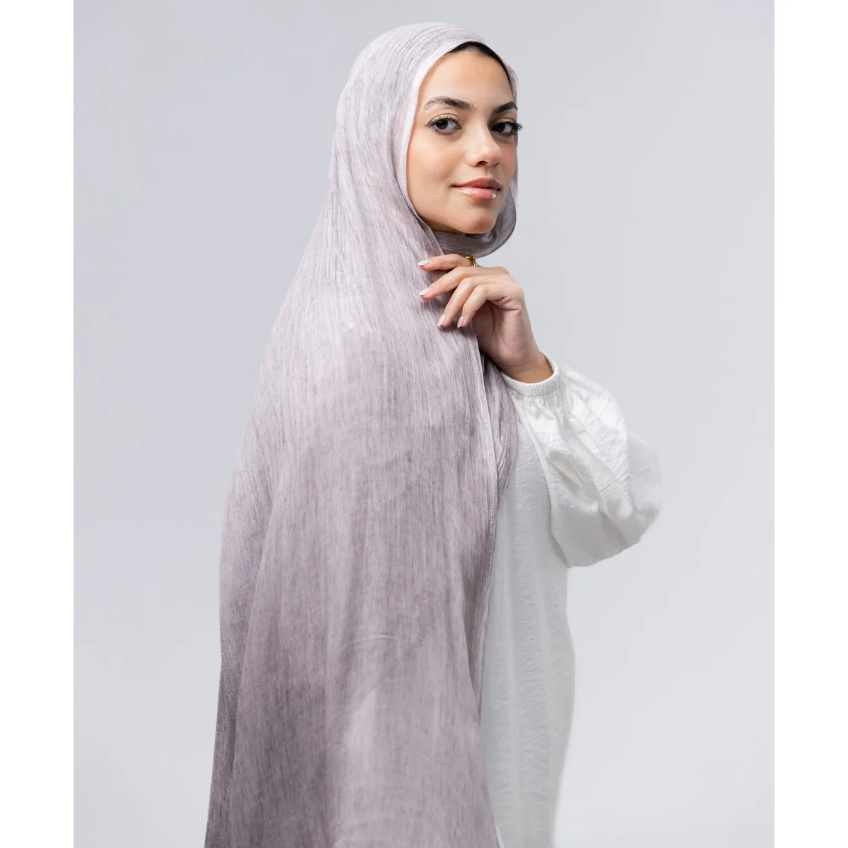 طرحة لينن ماربل 210×85 سم من لو فوال