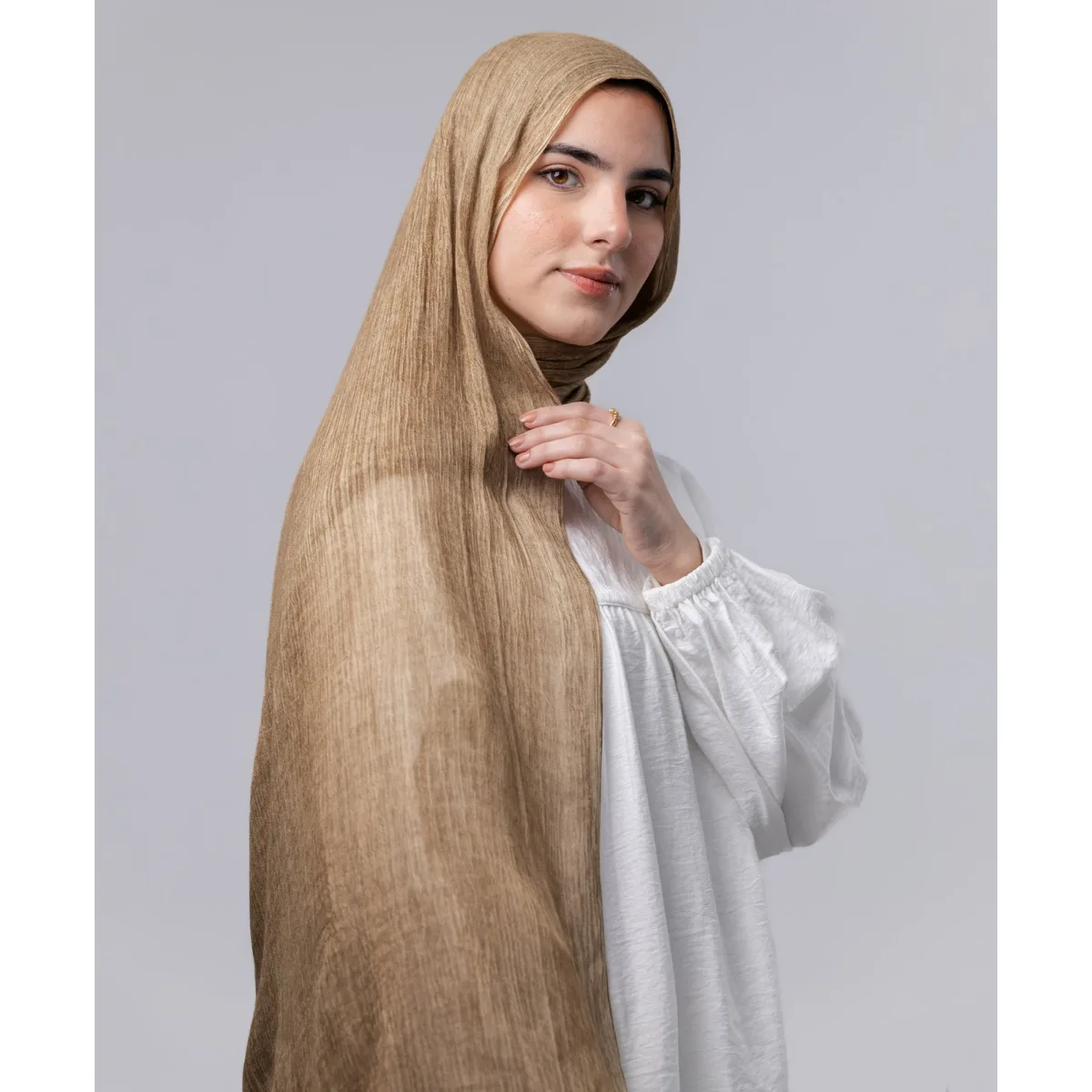 طرحة لينن ماربل 210×85 سم من لو فوال