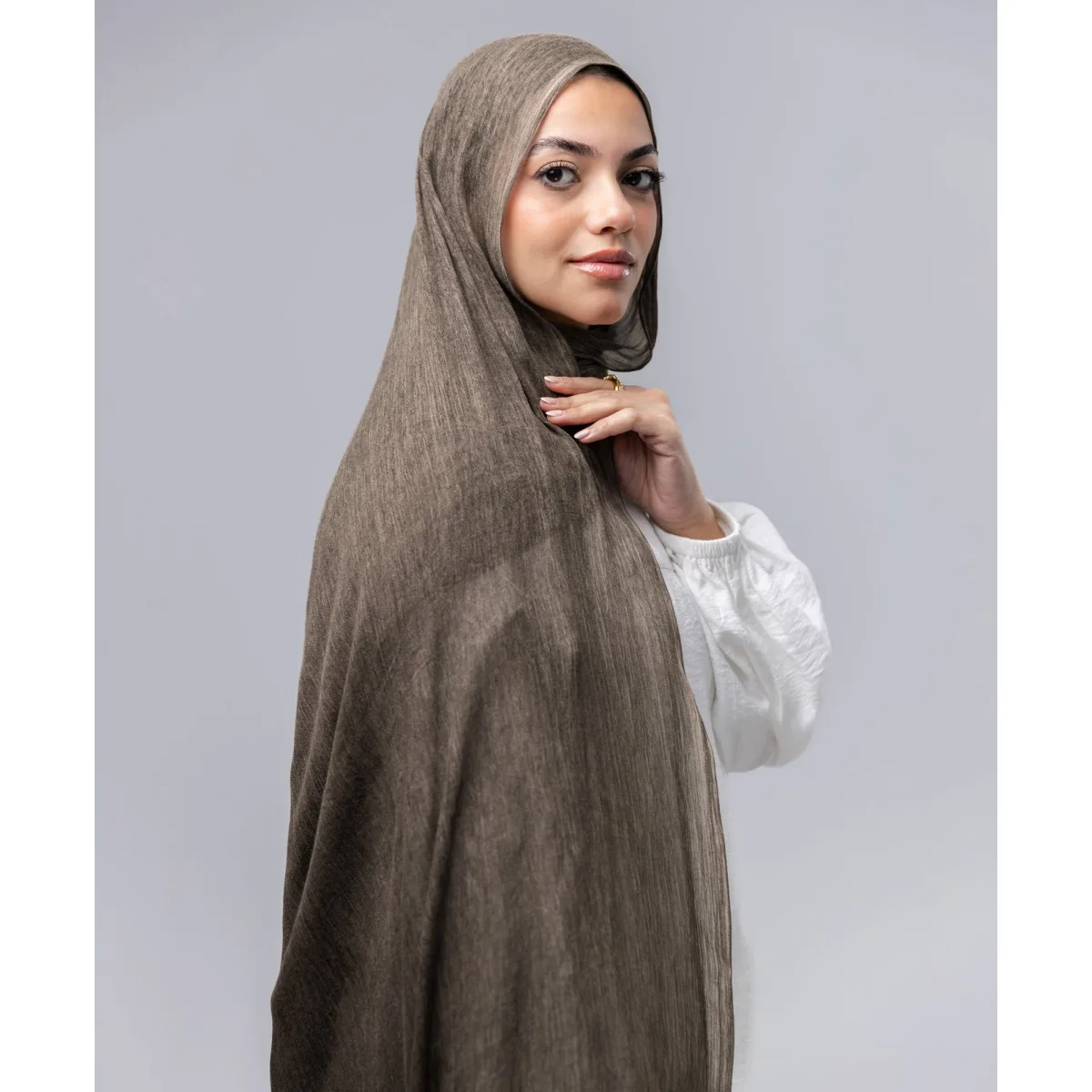 طرحة لينن ماربل 210×85 سم من لو فوال