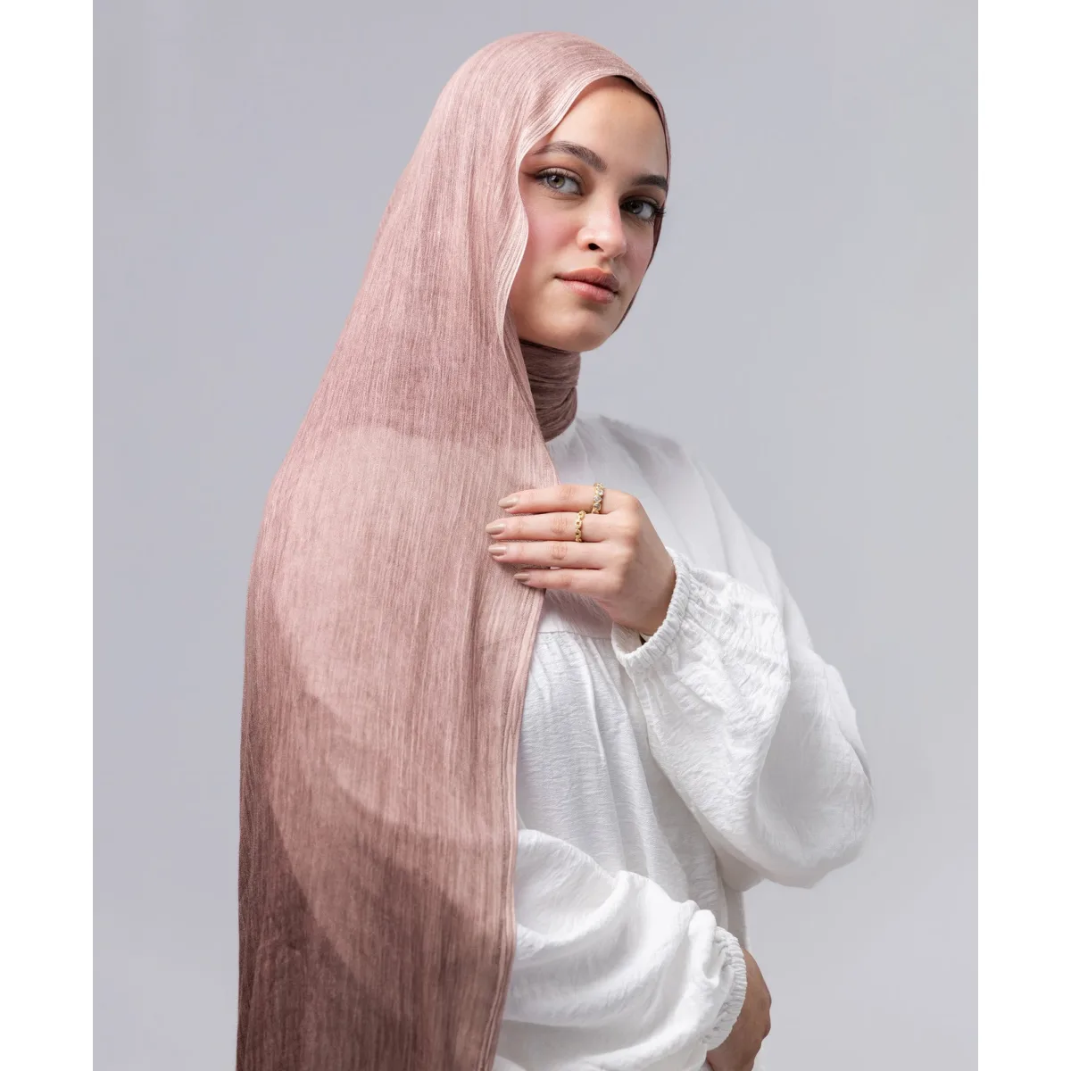طرحة لينن ماربل 210×85 سم من لو فوال