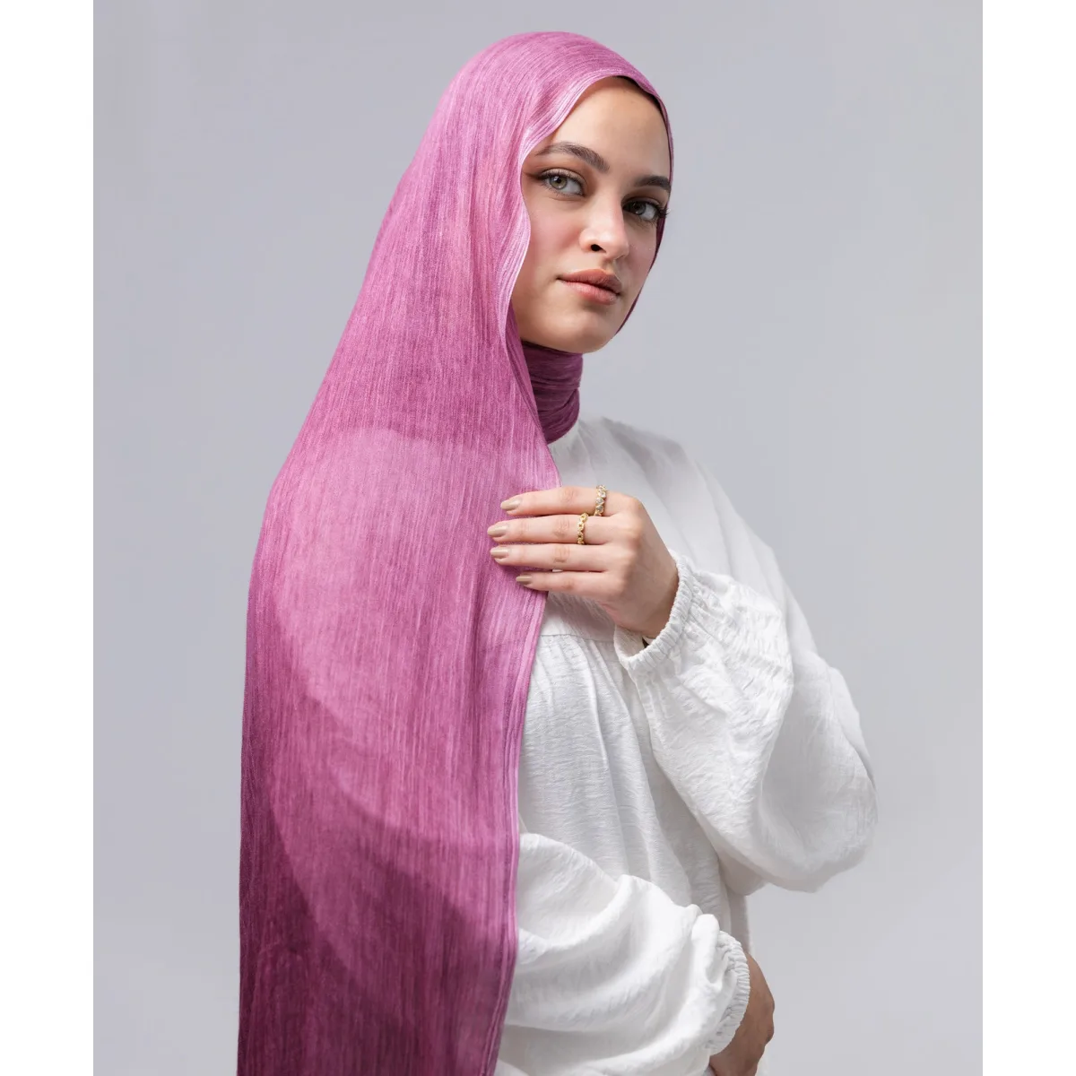 طرحة لينن ماربل 210×85 سم من لو فوال