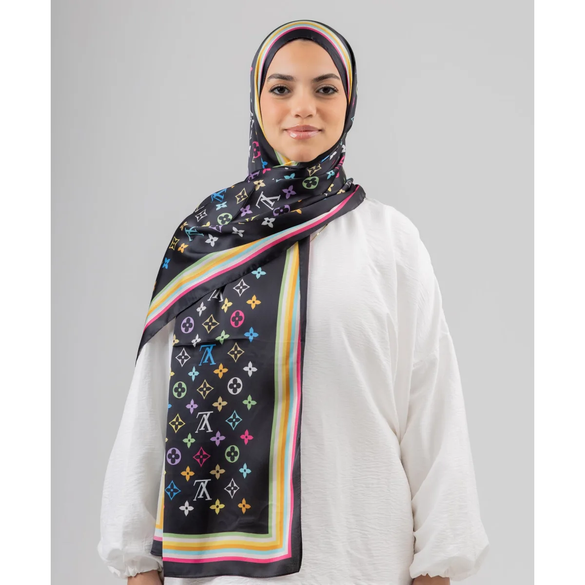 طرحة سيلك Vibrant من لو فوال