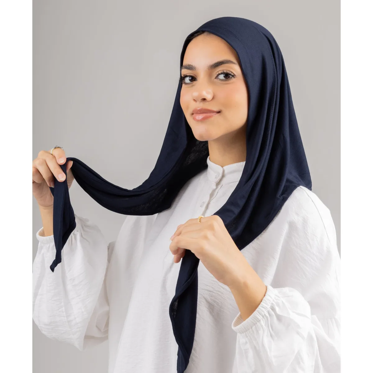 طرحة قطن ليكرا Easy Opened Wrap من لو فوال