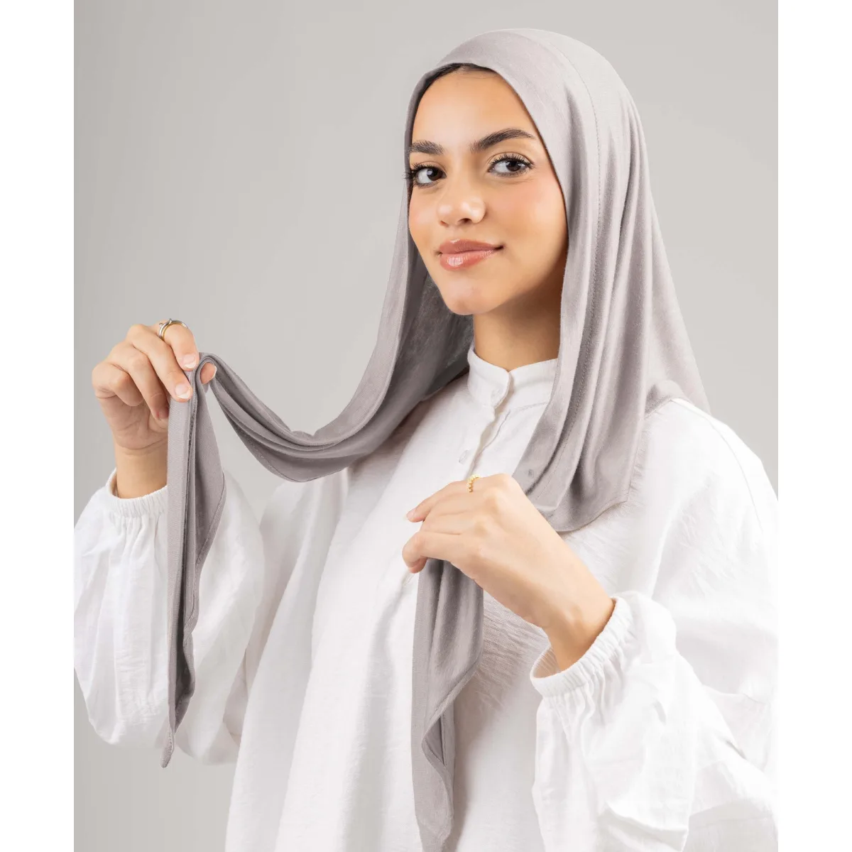 طرحة قطن ليكرا Easy Opened Wrap من لو فوال