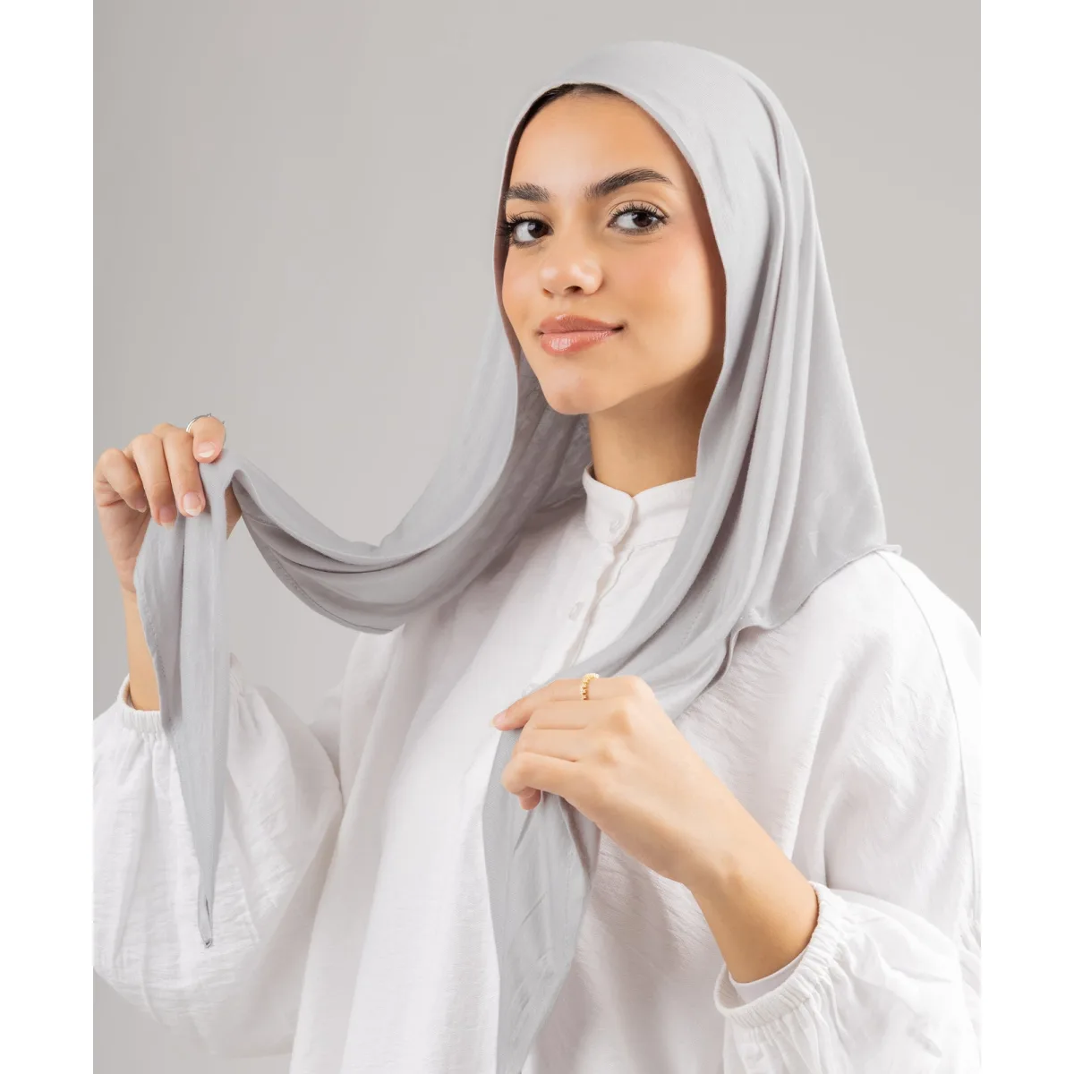 طرحة قطن ليكرا Easy Opened Wrap من لو فوال