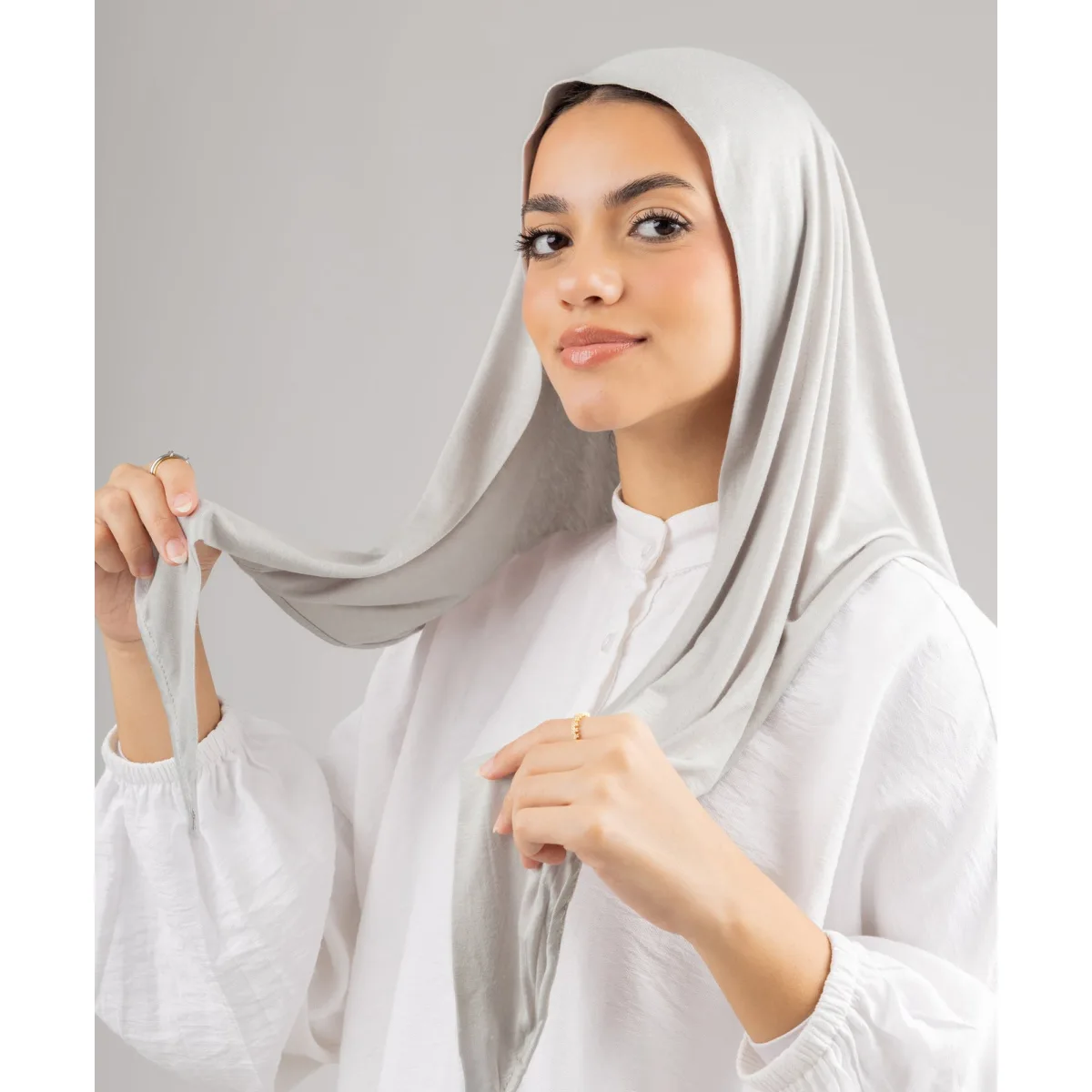 طرحة قطن ليكرا Easy Opened Wrap من لو فوال