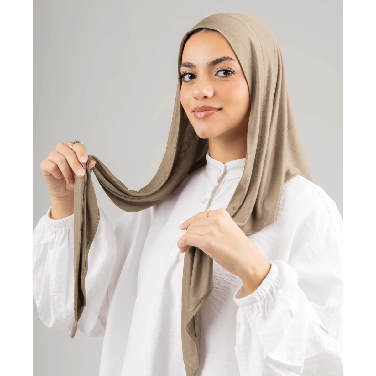 طرحة قطن ليكرا Easy Opened Wrap من لو فوال