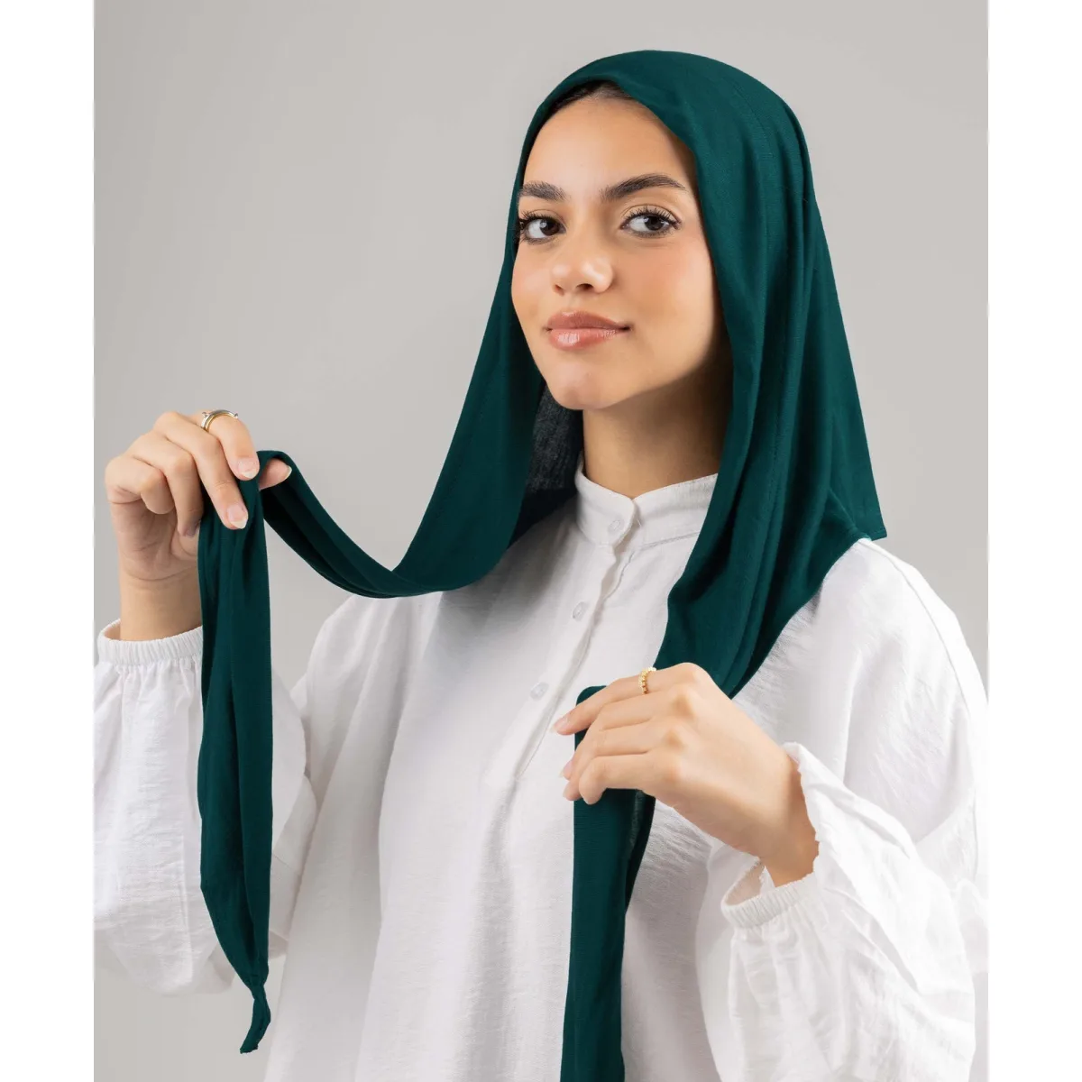 طرحة قطن ليكرا Easy Opened Wrap من لو فوال