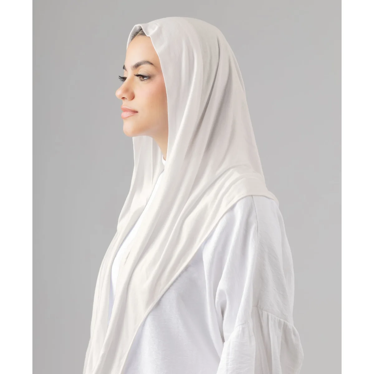 طرحة قطن ليكرا Easy Closed Wrap من لو فوال