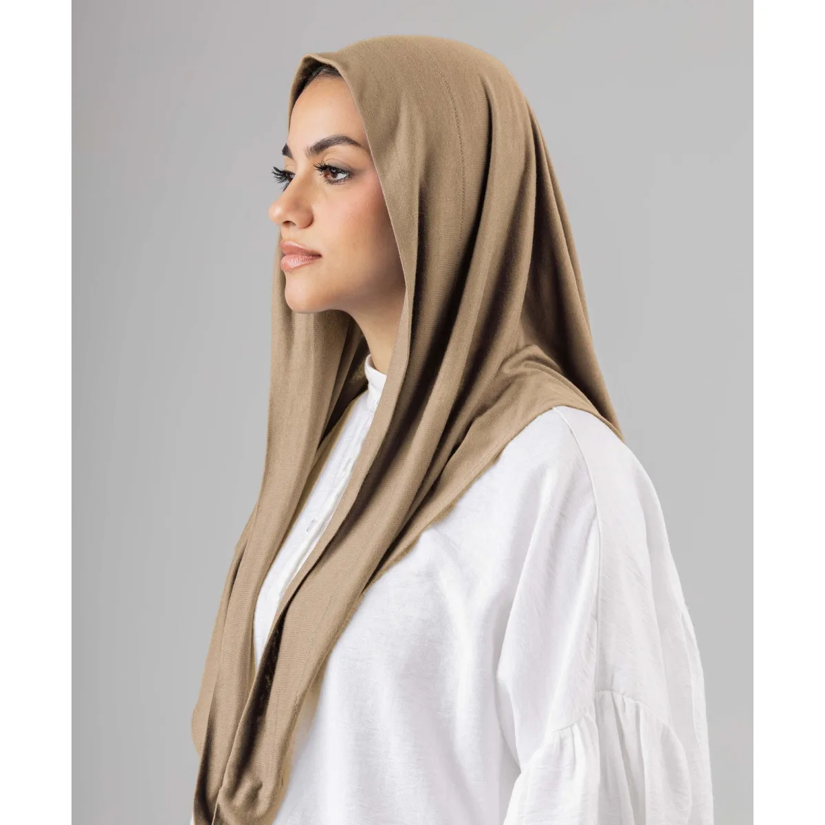 طرحة قطن ليكرا Easy Closed Wrap من لو فوال