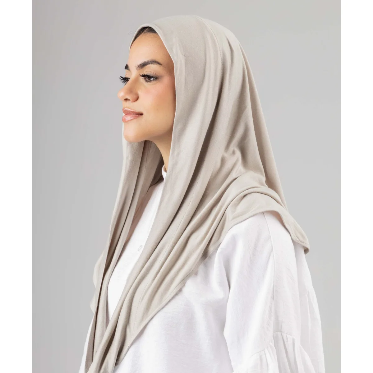 طرحة قطن ليكرا Easy Closed Wrap من لو فوال