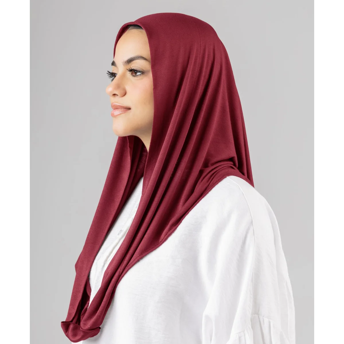 طرحة قطن ليكرا Easy Closed Wrap من لو فوال