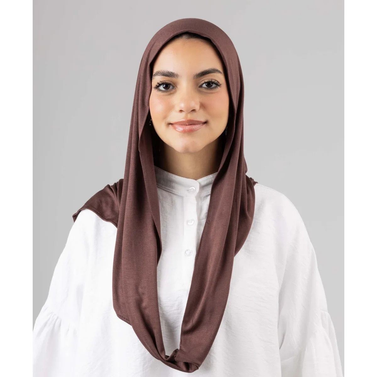 طرحة قطن ليكرا Easy Closed Wrap من لو فوال
