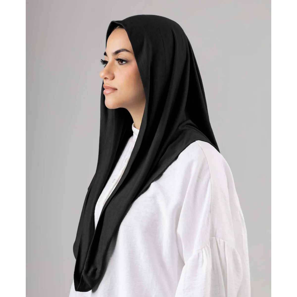 طرحة قطن ليكرا Easy Closed Wrap من لو فوال