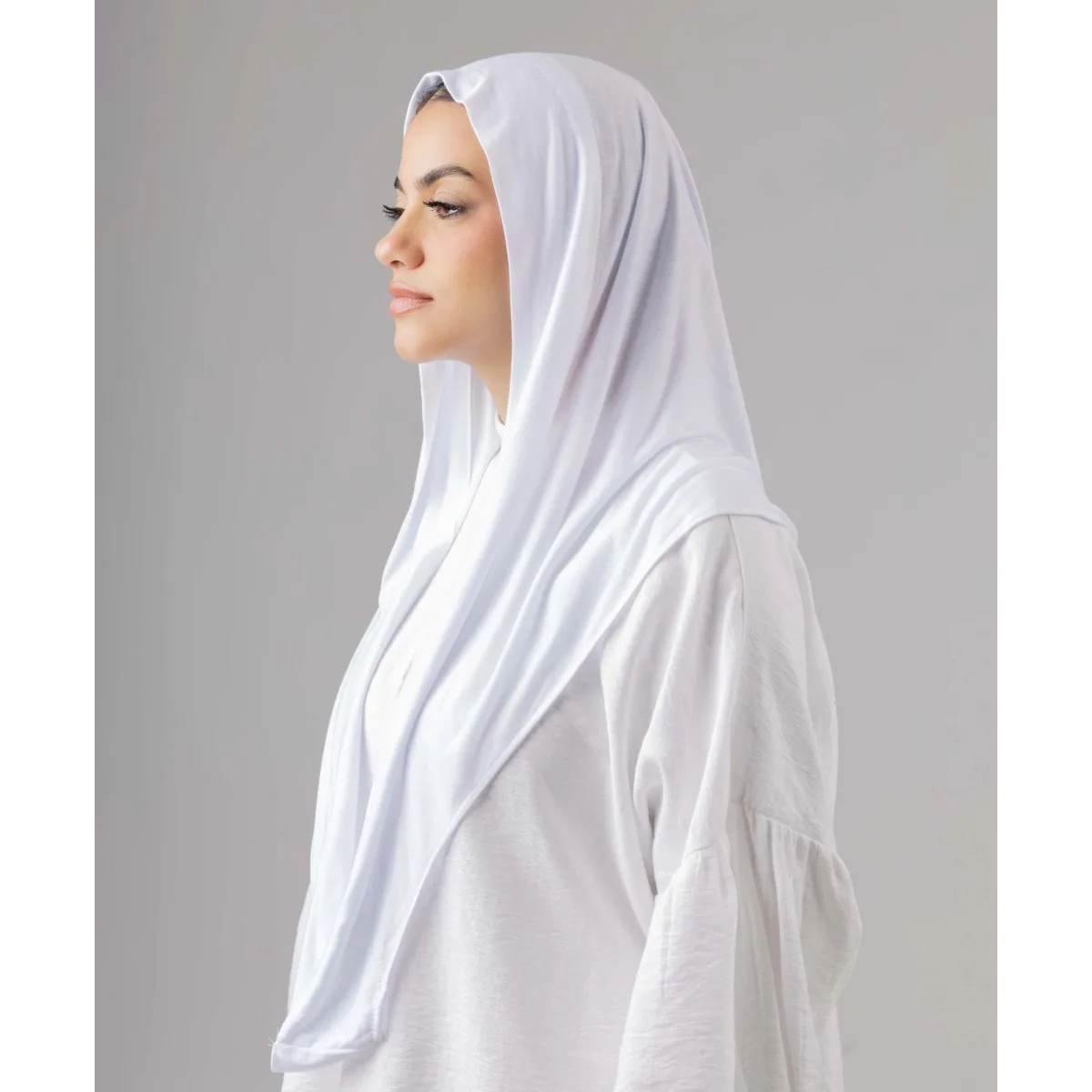 طرحة قطن ليكرا Easy Closed Wrap من لو فوال