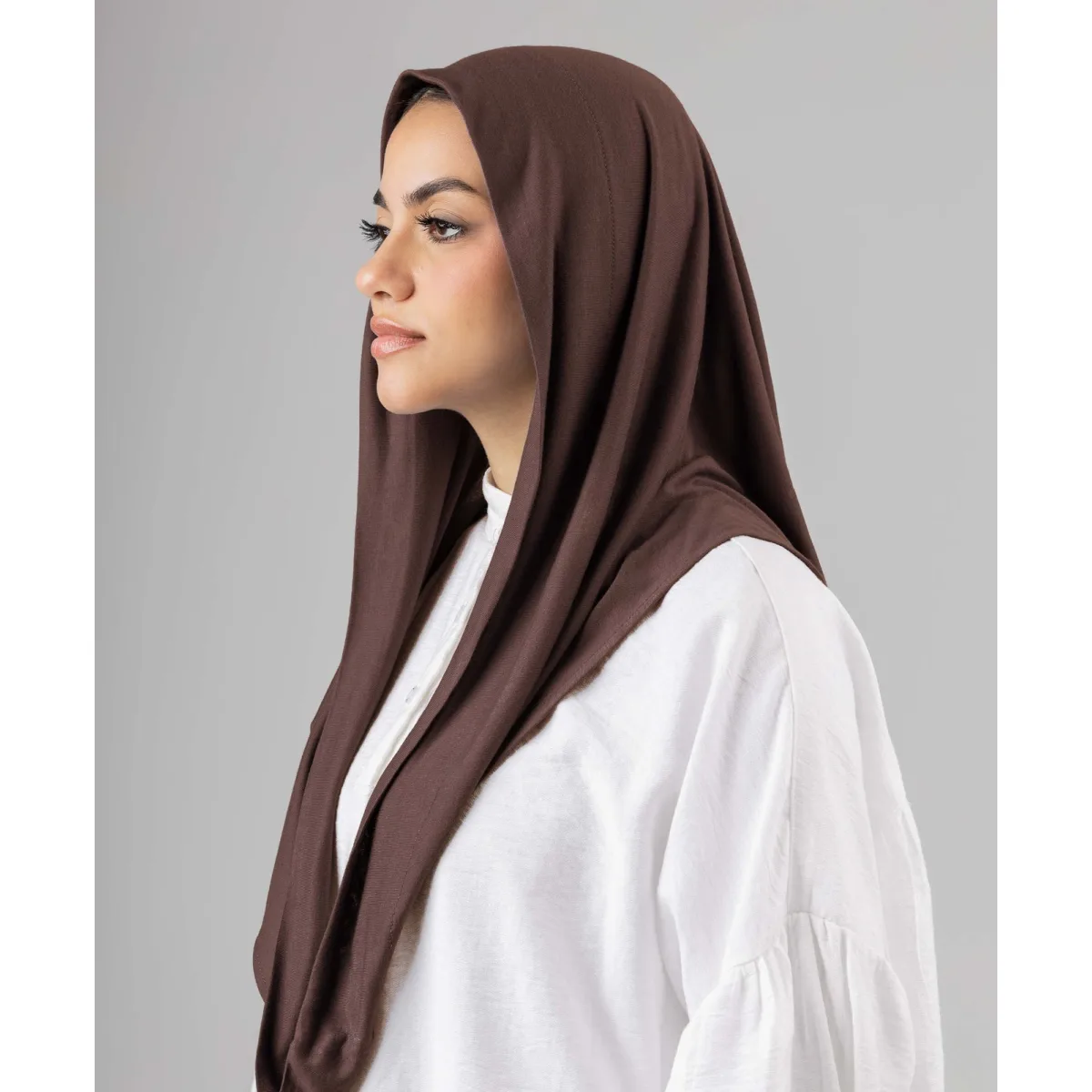 طرحة قطن ليكرا Easy Closed Wrap من لو فوال