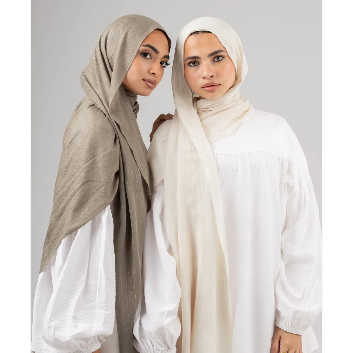 Le Voile Ripple Linen Scarf