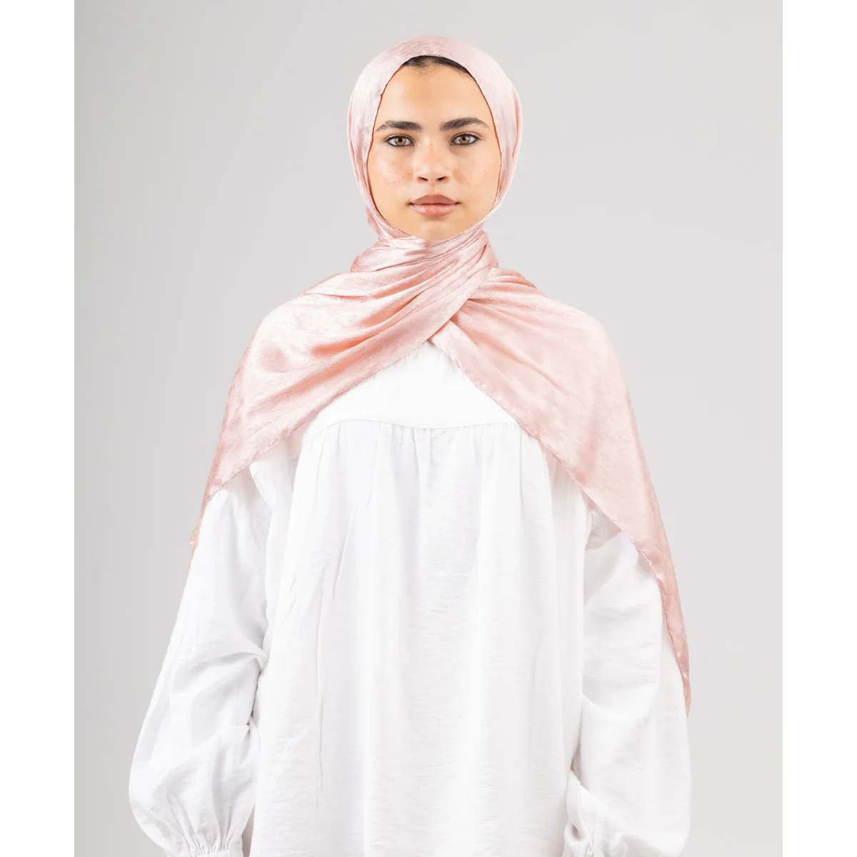 Le Voile Glossy Satin Scarf