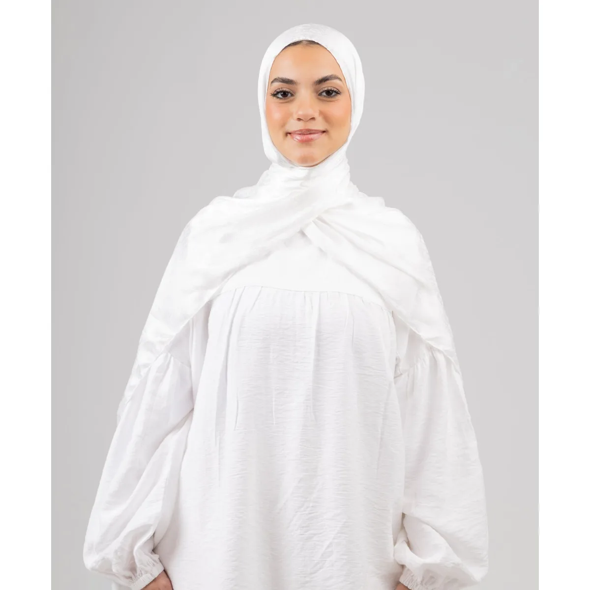 Le Voile Glossy Satin Scarf
