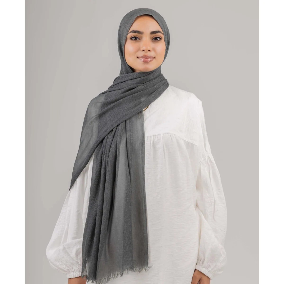 Le Voile Cozy Marble Linen Scarf