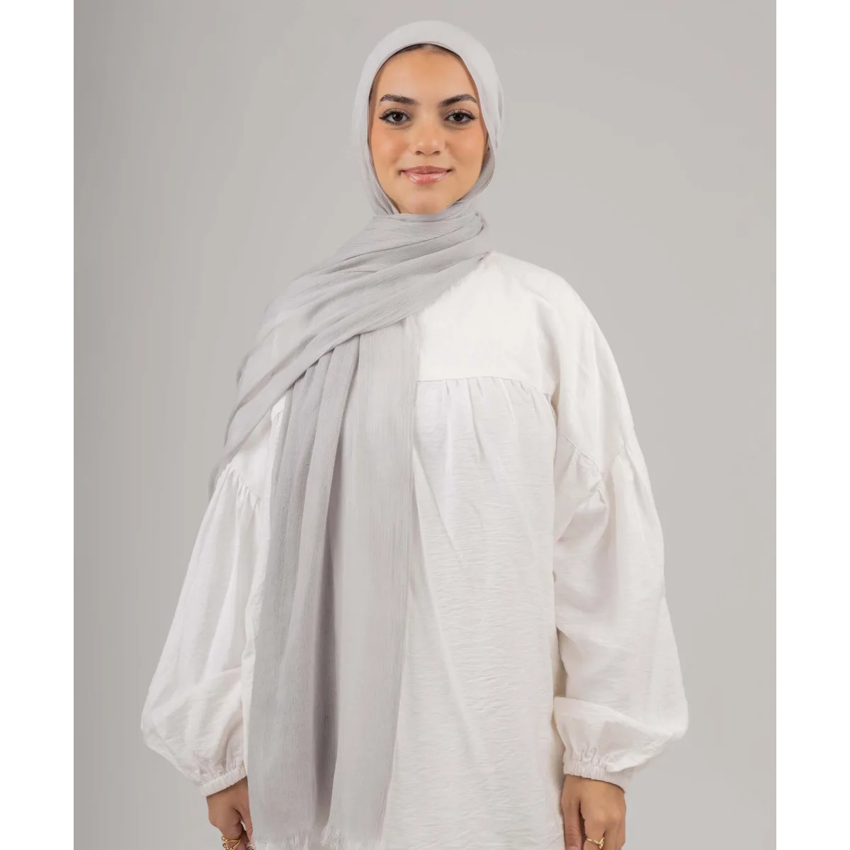 Le Voile Cozy Marble Linen Scarf