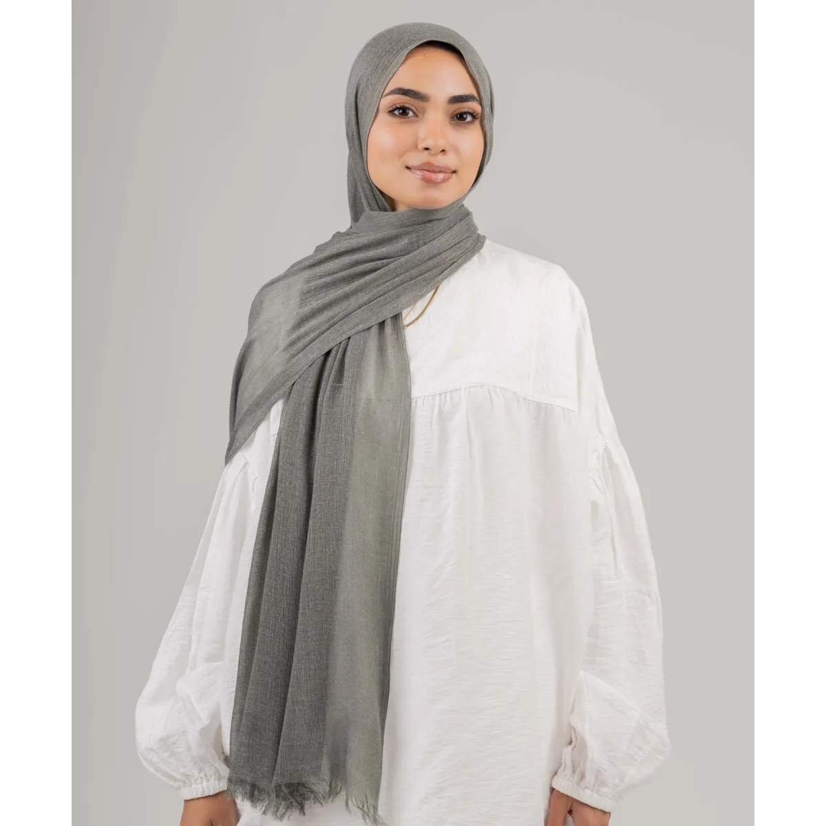 Le Voile Cozy Marble Linen Scarf