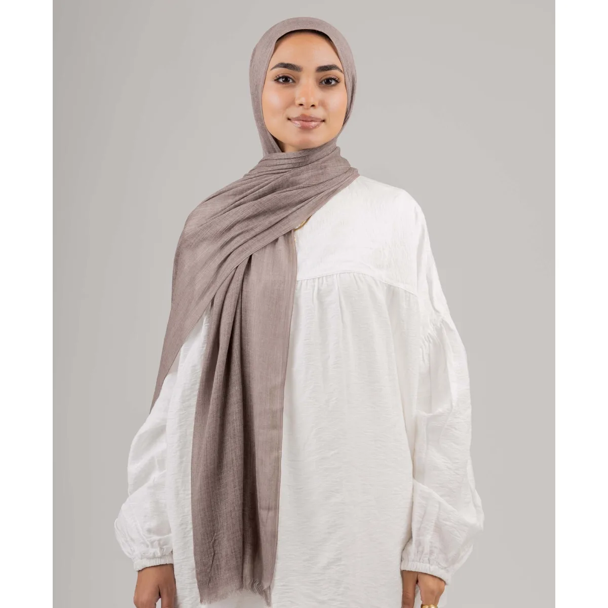 Le Voile Cozy Marble Linen Scarf
