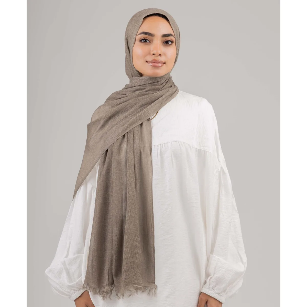 Le Voile Cozy Marble Linen Scarf