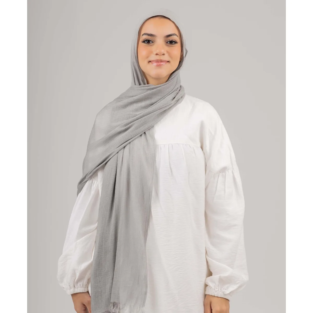 Le Voile Cozy Marble Linen Scarf