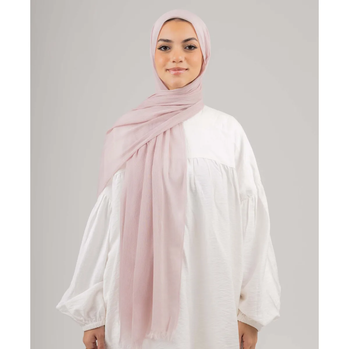 Le Voile Cozy Marble Linen Scarf