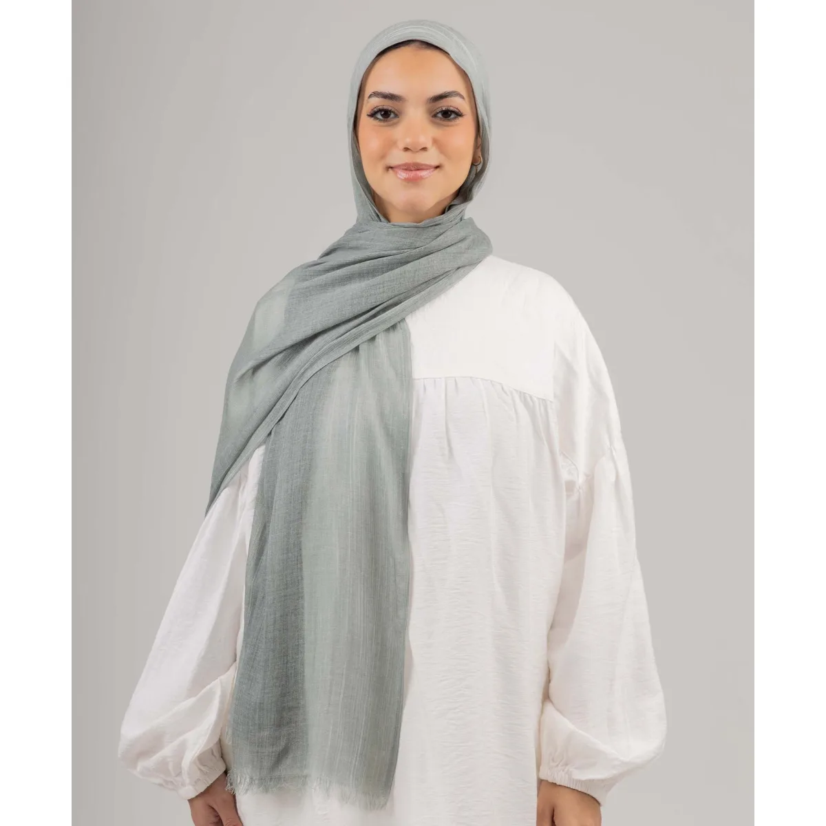 Le Voile Cozy Marble Linen Scarf
