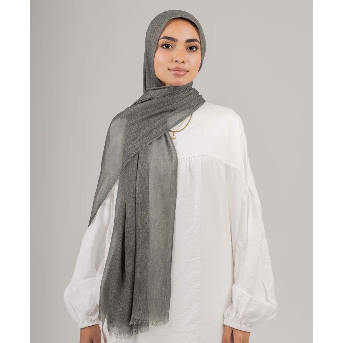 Le Voile Cozy Marble Linen Scarf