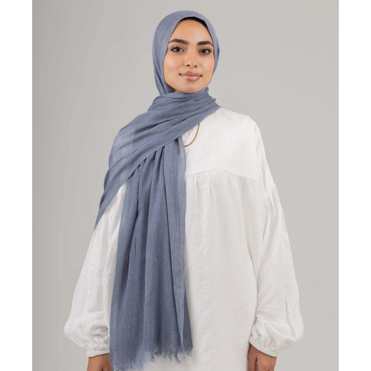 Le Voile Cozy Marble Linen Scarf