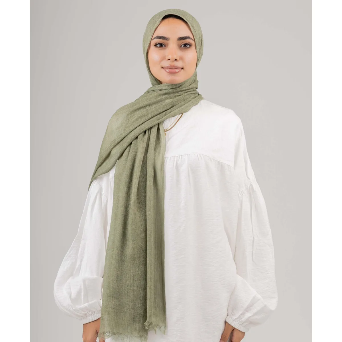 Le Voile Cozy Marble Linen Scarf