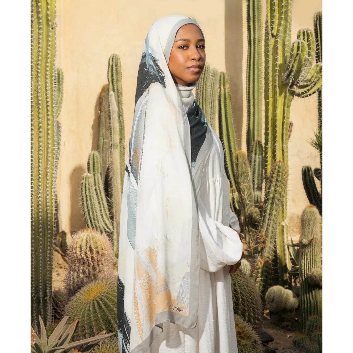 Le Voile Luna Stroke Modal Scarf