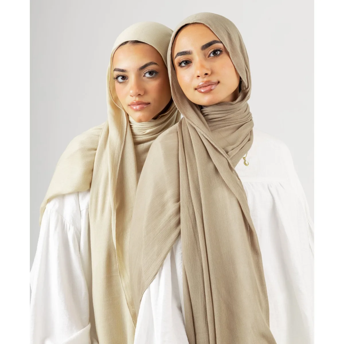Le Voile Cotton Crinkle Scarf