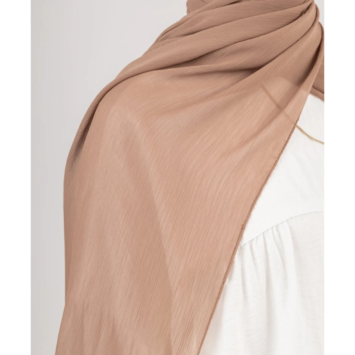 Le Voile Chiffon Crinkle Scarf