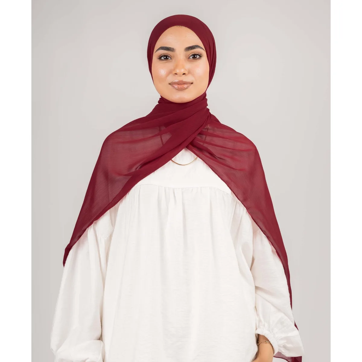 طرحة شيفون من لو فوال