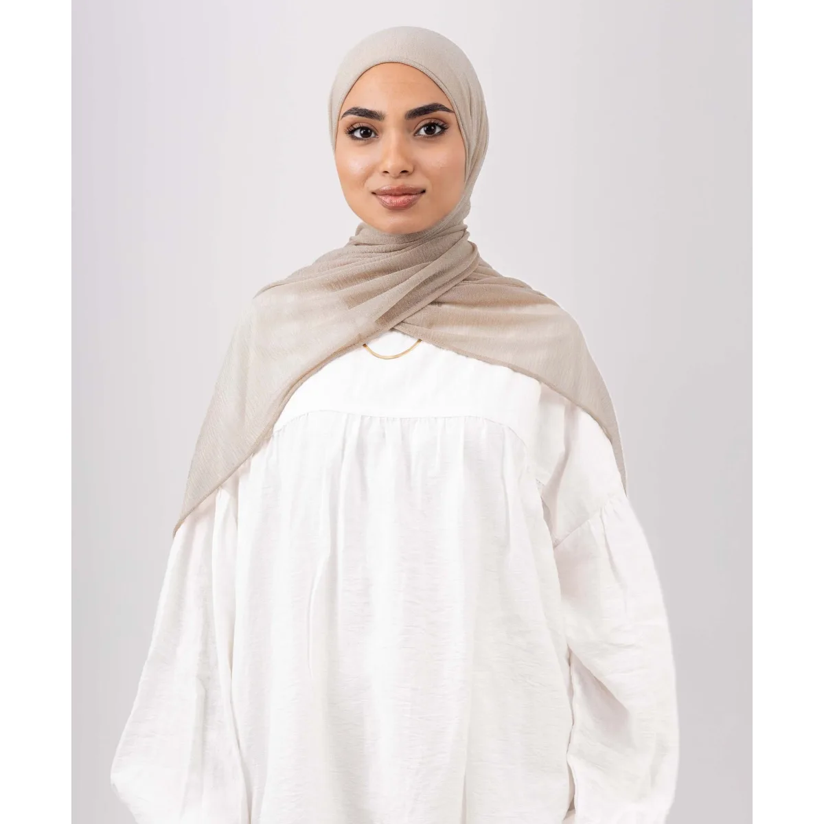 Le Voile Jersey Crushed Scarf