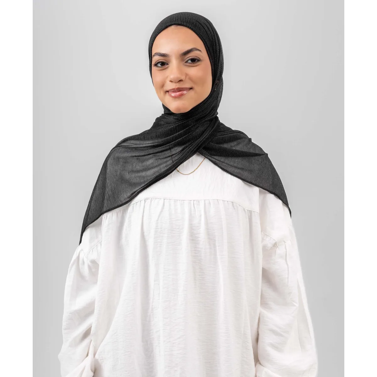 Le Voile Jersey Crushed Scarf
