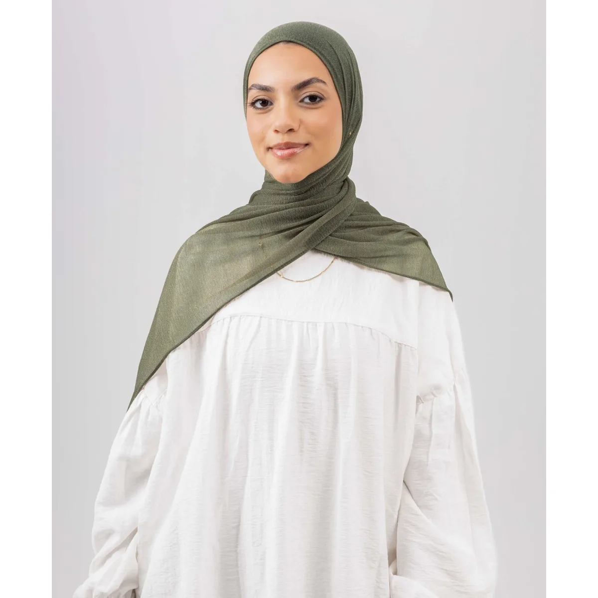 Le Voile Jersey Crushed Scarf